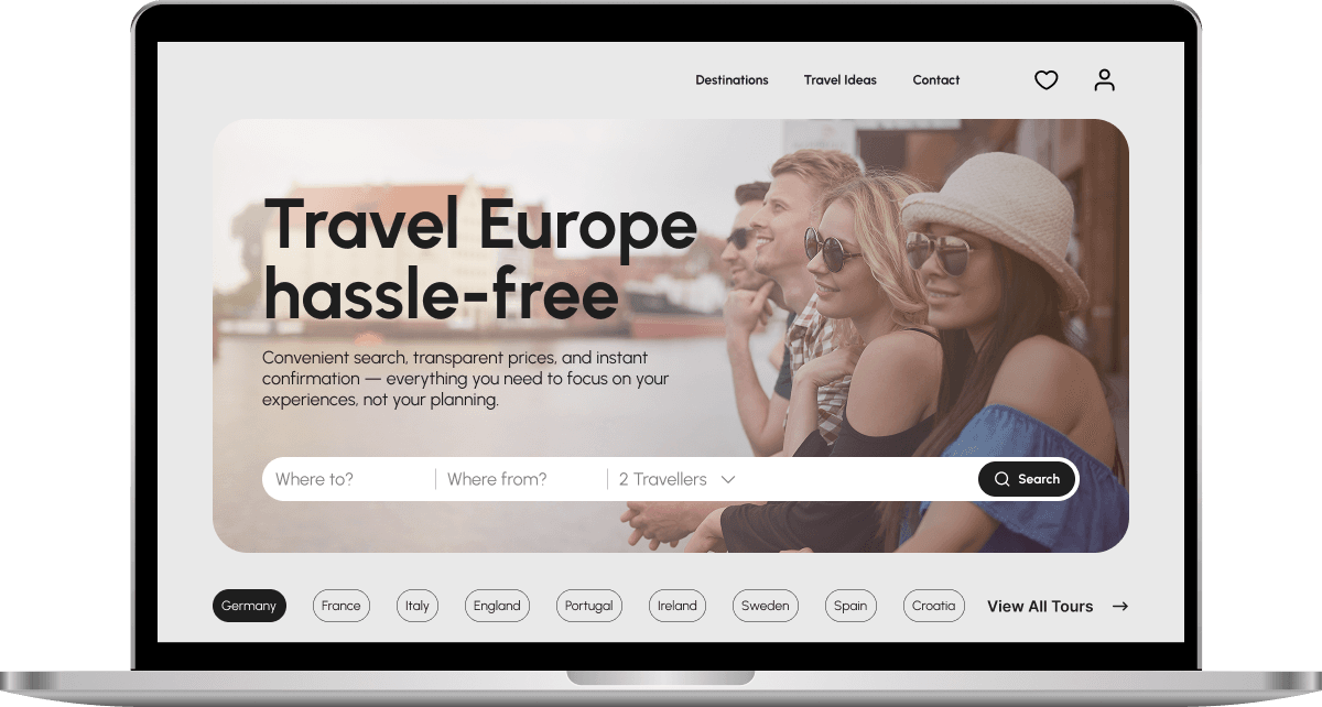 Photo QAForTravelAgency site